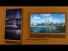 55-calowy współczynnik kontrastu Burlywood Art Frame LCD Display Full HD 1920 X 1080 rozdzielczość